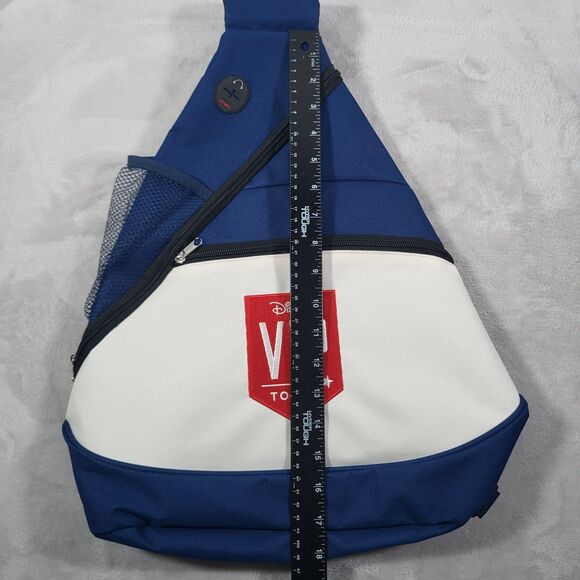 Disney Parks VIP Tours Sling Bag Blue White Crossbody Backpack Shoulder Travel main image 4